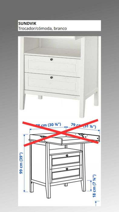 Cama criança extensível, colchão e móvel. OFERTA: Camiseiro