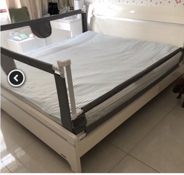 Захисні боти на ліжко 180х200. Комплект три борти