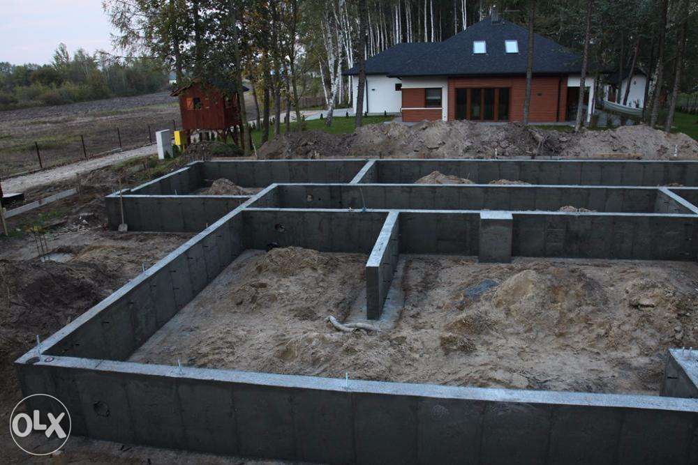 Fundamenty- szybko, profesjonalnie. Gwarancja jakości