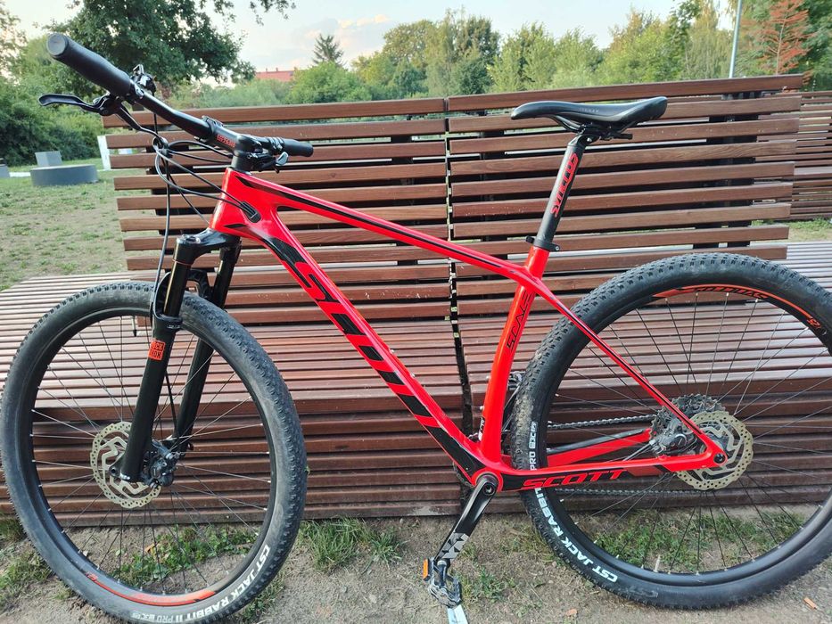 Rower Scott Scale 935/Lekki MTB/Roz. L/Rock Shox Judy Gold/XC/Napęd Sram NX/Karbon