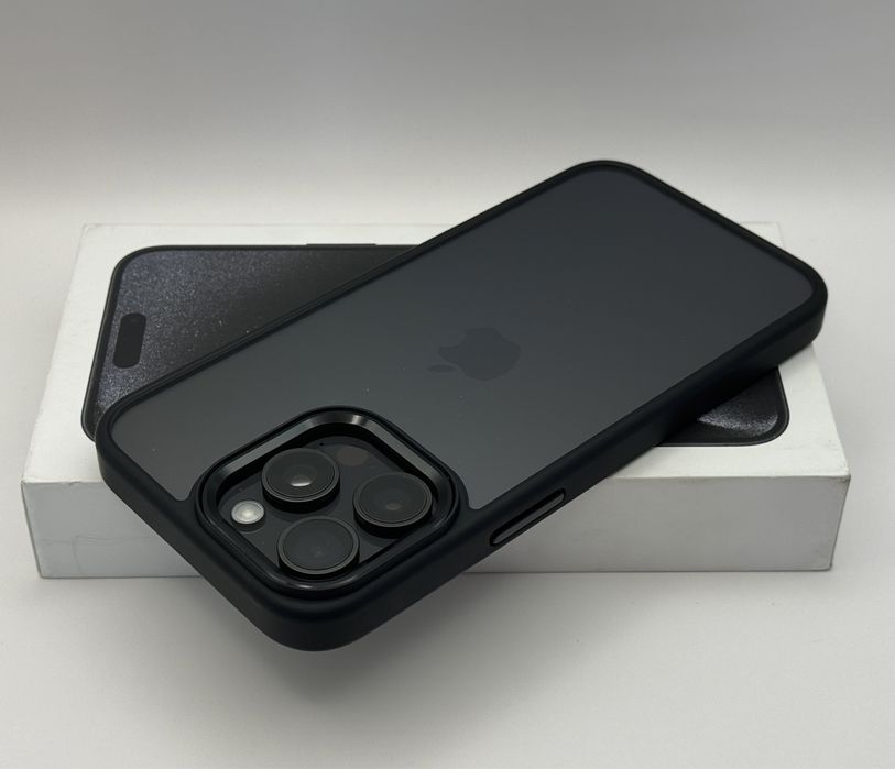 Чехол IPhone 15 Pro  black, 16 Pro Max-11 Pro Max, Xr, Xs, не желтеет