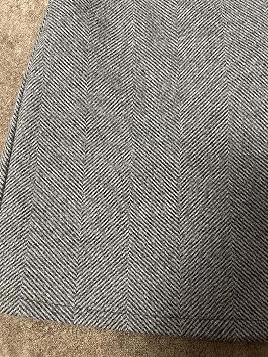 Юбка трапецыя шерстяная