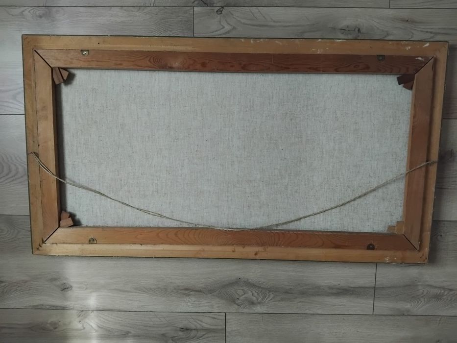 Obraz olejny na płótnie, 60cm x105cm