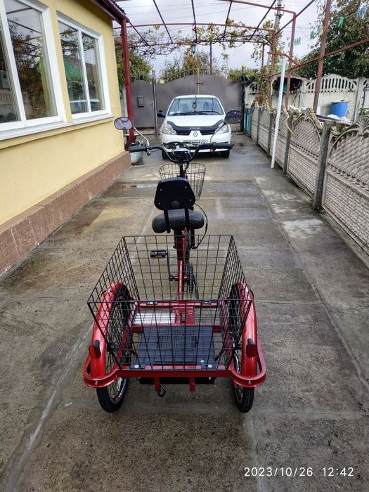 Электровелосипед трёхколёсный 350 Watts