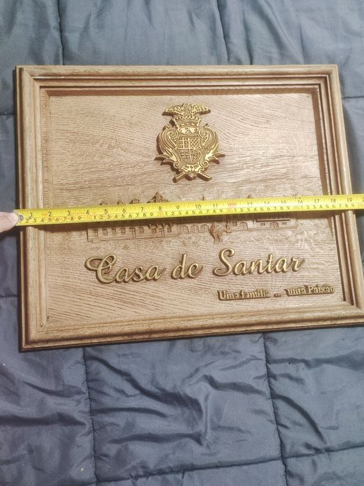 Quadro em madeira em bom estado