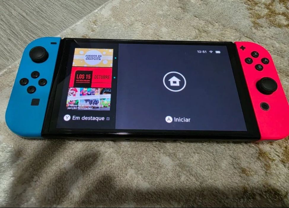 Nintendo switch novo