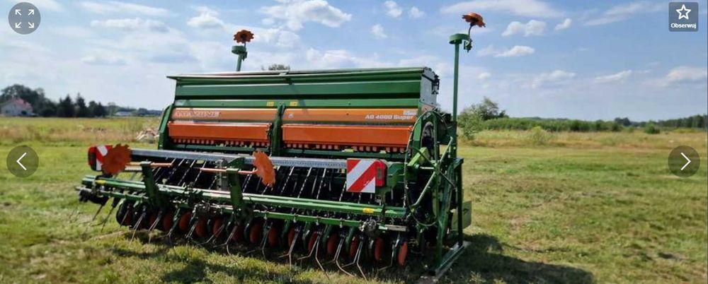 Agregat Uprawowo Siewny Amazone Siewnik Ad 4000 Kg 403 Ke 303 Kx - p