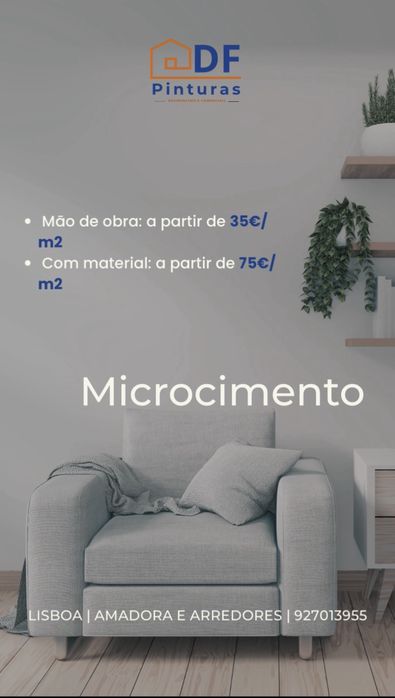 Pintura / Barramento / Microcimento