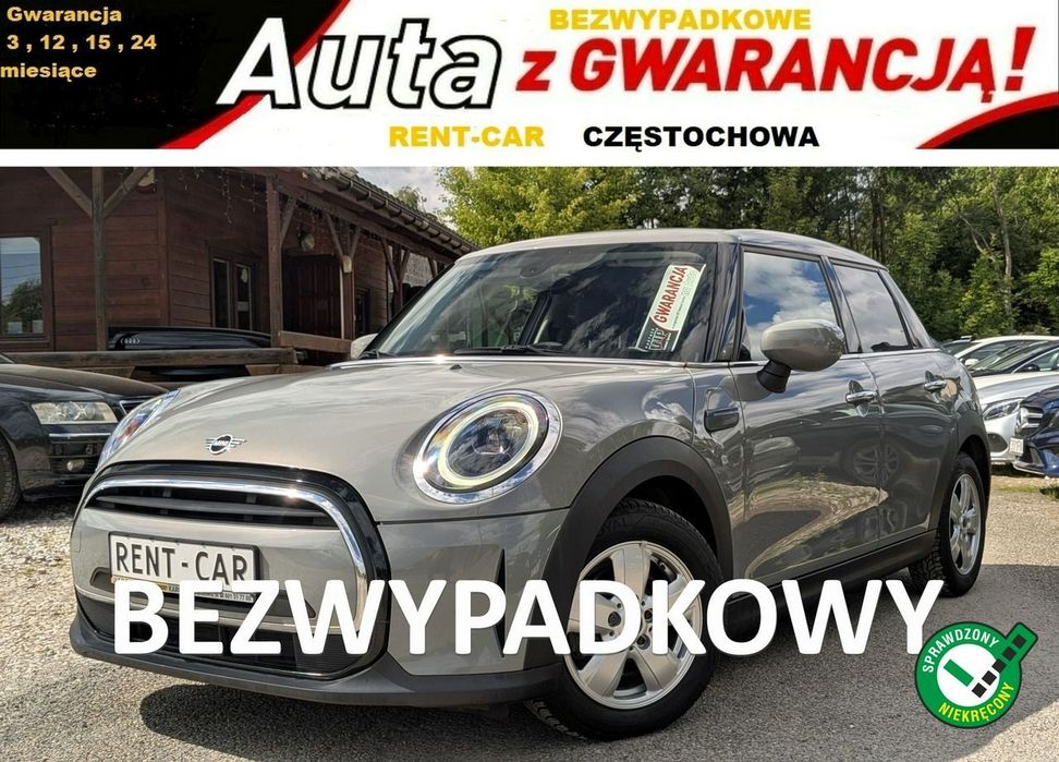 MINI ONE 1.5i*102PS*OPŁACONY*Bezwypadkowy*Klimatronik Serwis*GWARANCJA 24M