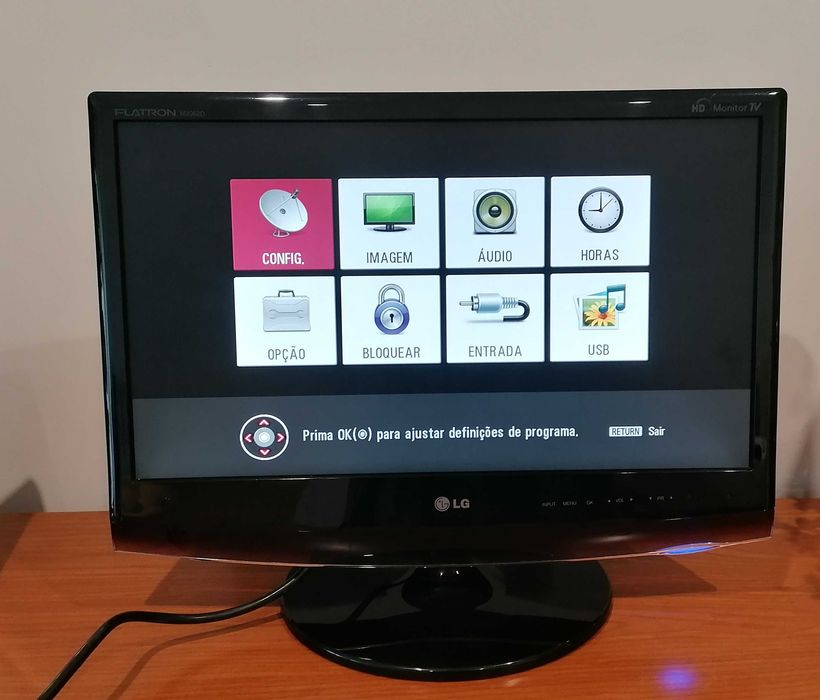 Televisão LG 20” com comando