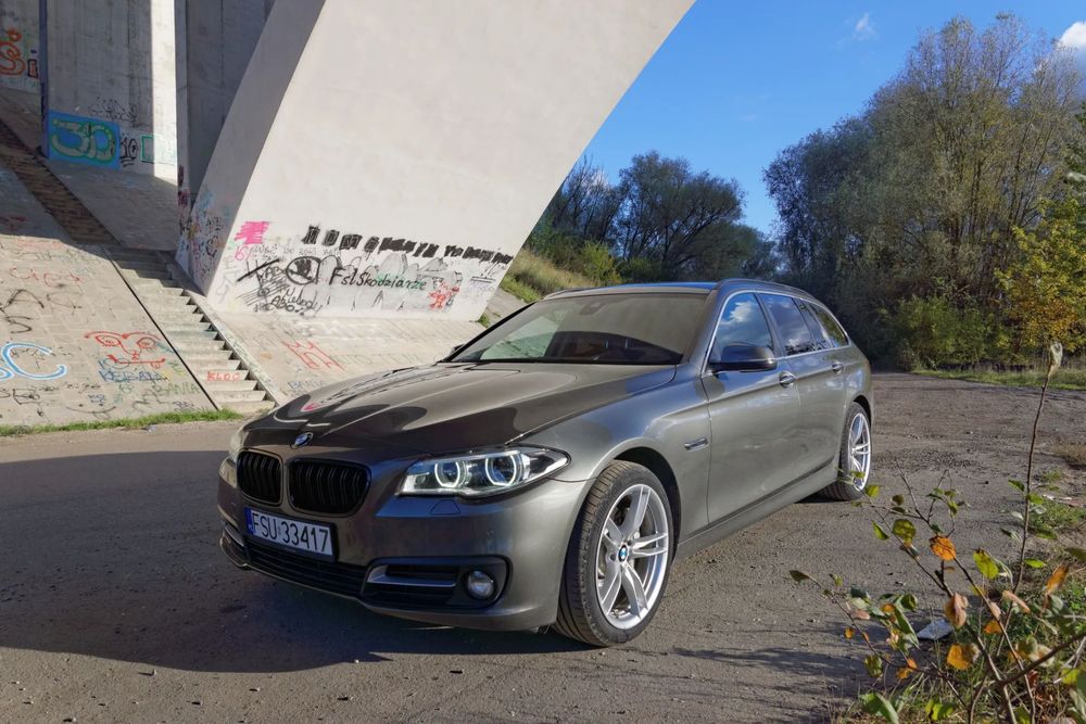BMW Seria 5 F11 525d LCI 218 ps pełna historia, nowy rozrząd, WEBASTO