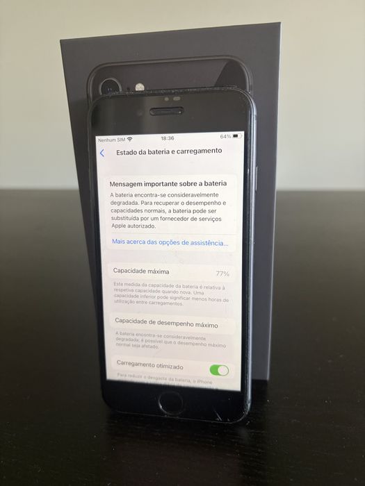 iPhone 8 preto desbloqueado