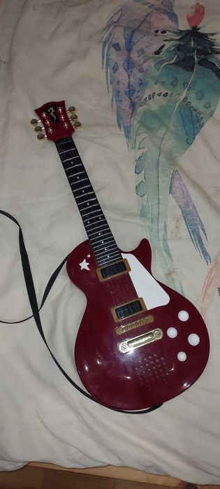 Gitara zabawkowa elektryczna