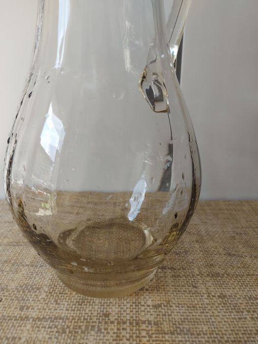 Dzbanek szklany vintage 37cm wys