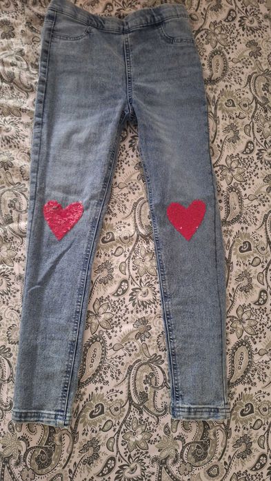 Spodnie jeansy sinsay 140