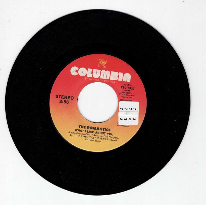 The Romantics - What I Like About You (Winyl 7'') Rock Power pop New wave Lata 70