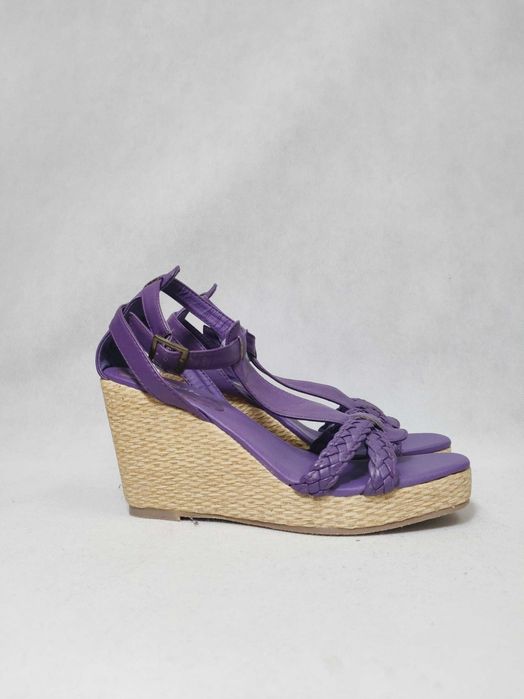 Sandały damskie espadryle na koturnie LA REDOUTE 39 25 cm BD0060