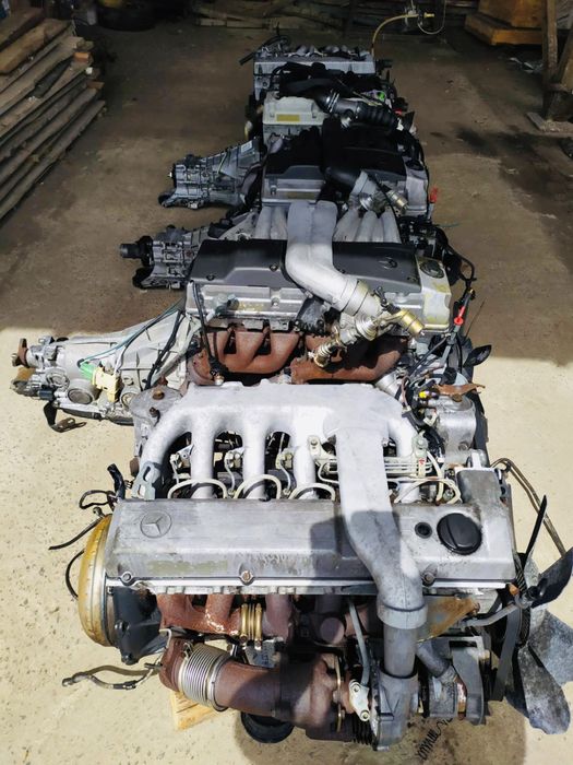 Двигун мотор Mercedes w124 210 2.2 2.5 2.7 2.9 3.0