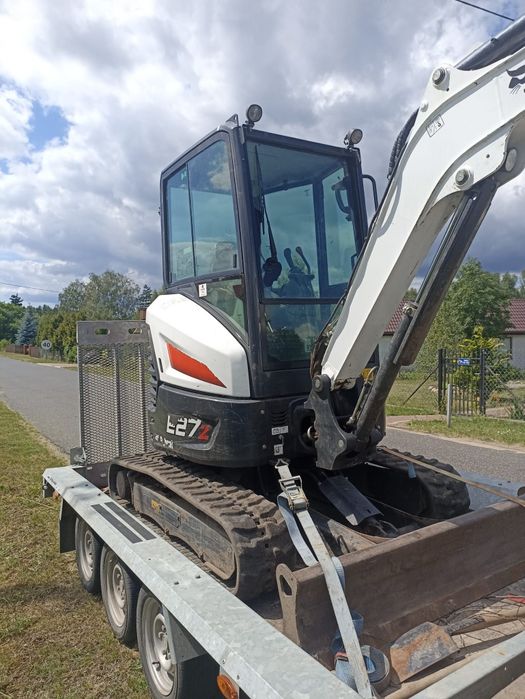 wypożyczalnia wynajem minikoparka mini koparka 3 tony bobcat jcb cat