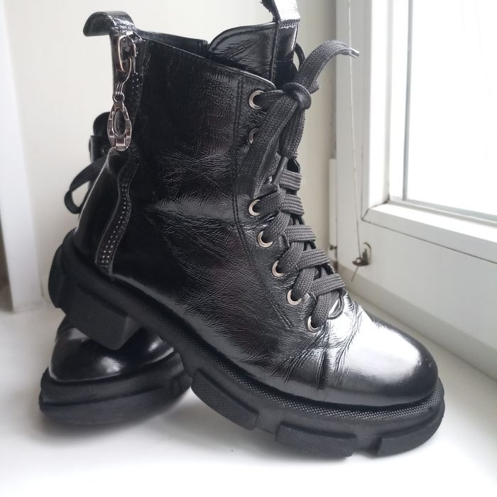 Шкіряні ботинки Джолі Глосс демісезонні