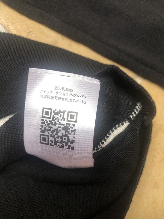 Versace oryginalny sweter r.40 czarny biały Italia ideał