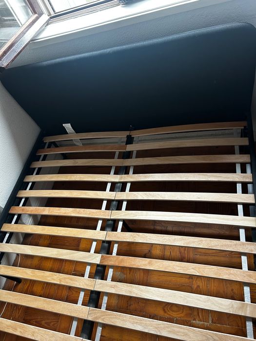 cama ikea slattum