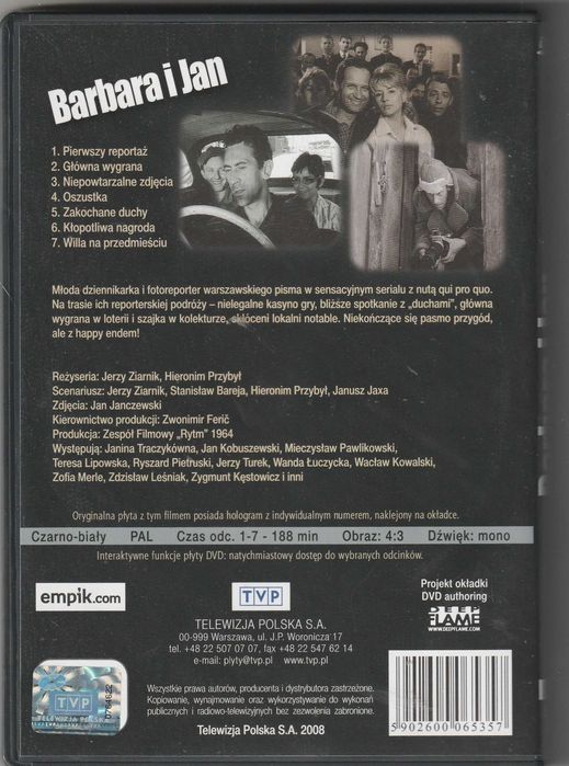 Serial Barbara i Jan J. Kobuszewski, Pawlikowski,