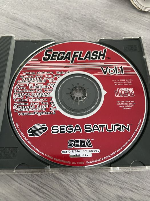 Sega Flash Vol. 1 (Sega Saturn)
