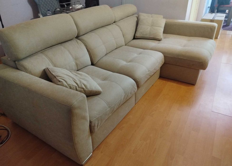 Sofa chaise long como novo