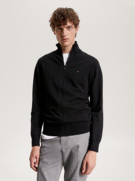 Sweter rozpinany klasyczny Tommy Hilfiger S
