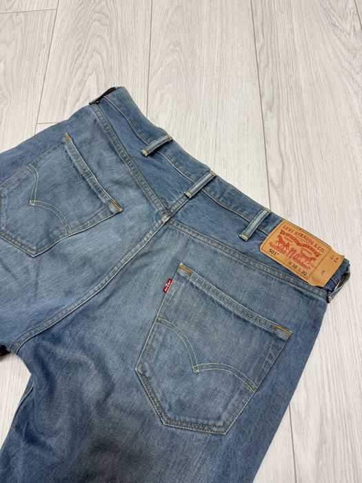 Levis 501 38х30 джинси левіс блакитні голубі базові класичні джинсы levi's 501 левайс голубые xxl