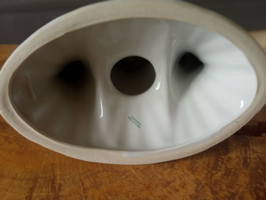 Świecznik, porcelana Chodzież