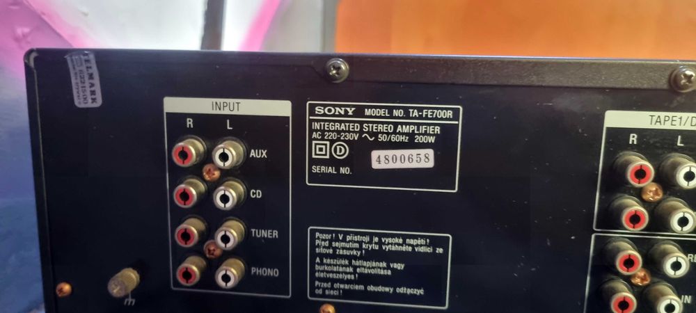 Wzmacniacz Sony Ta-fe700r