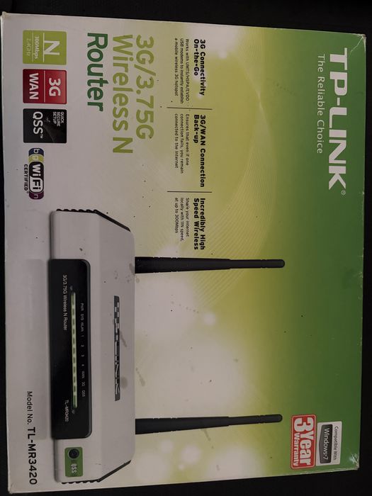 Modem TPLINK. TL MR3420