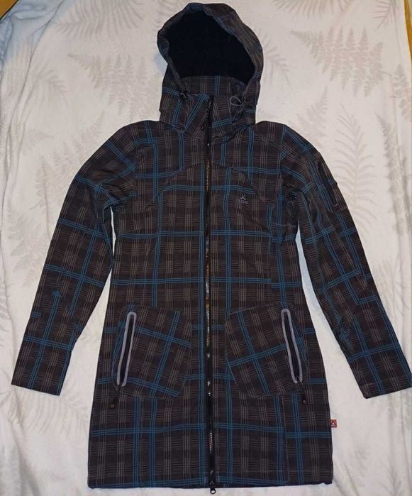 Długa kurtka, płaszczyk softshell 34