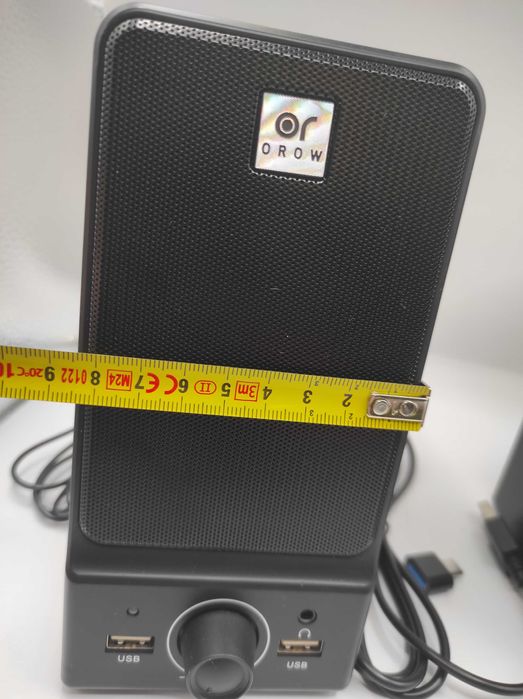 2x orow głośniki komputerowe usb s203