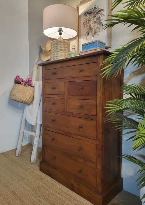 comoda, camiseiro, aparador, contador, teca, oriental, rustico