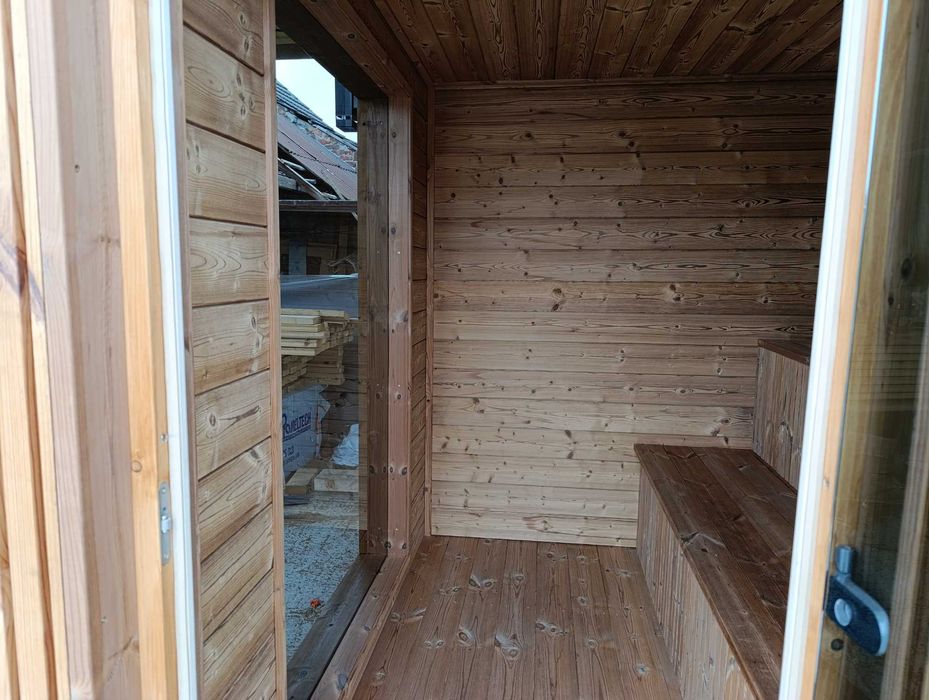 Sauna ogrodowa LUX