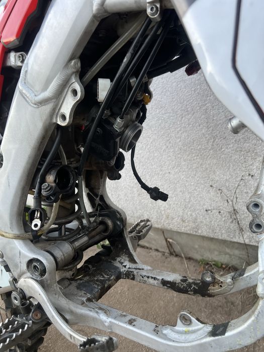 Honda crf 250 rok 2018 uszkodzona, rozrusznik