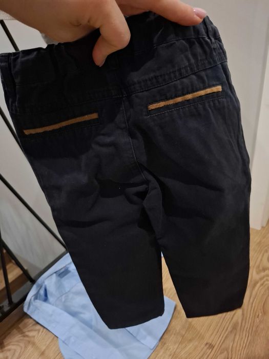 86 spodnie koszula sweterek coccodrillo stan idealny