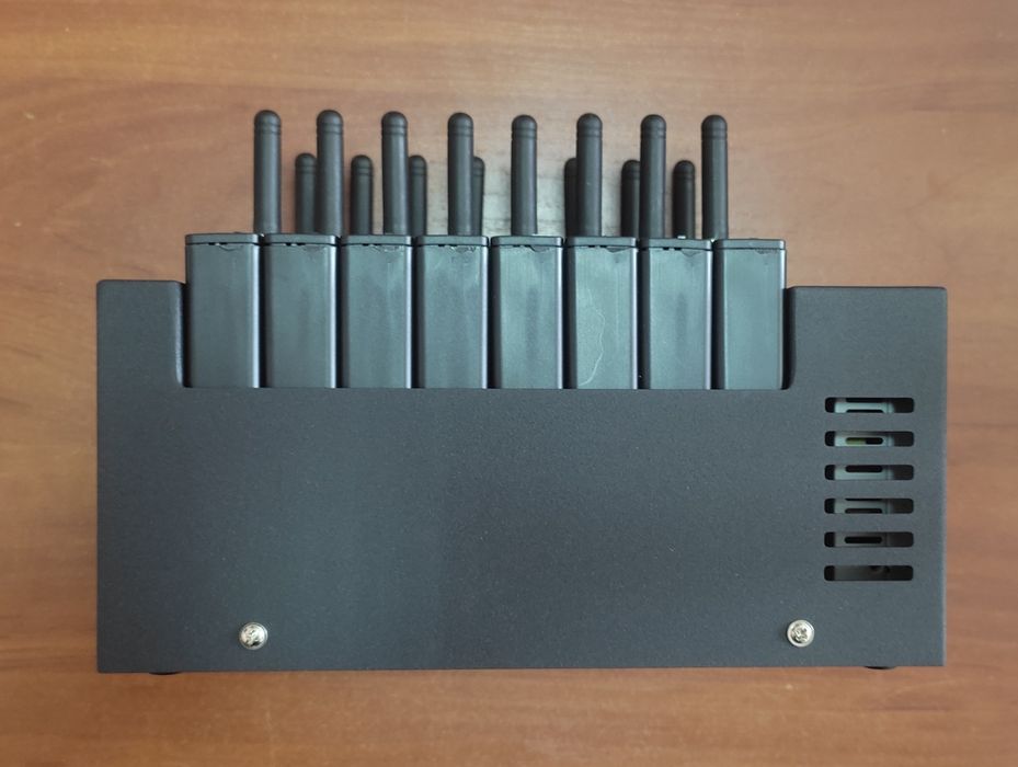 16 сим , смс шлюз, SMS modem, gsm, отправка смс, М35  Goip