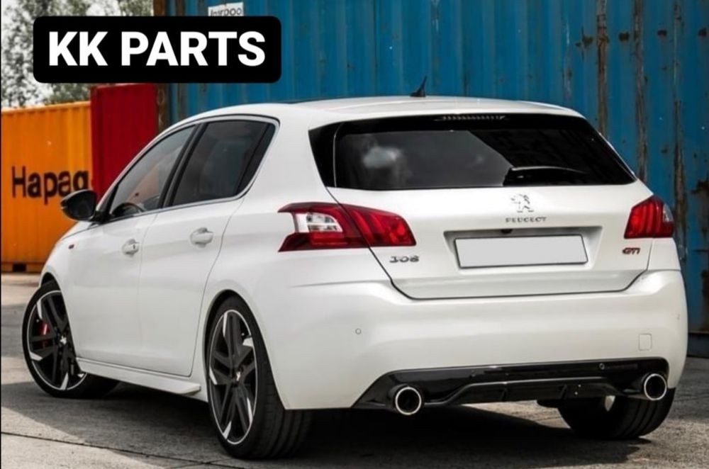 SPOILER DIFUSOR ESCAPE PALA Aba LIP Lâmina PEUGEOT 308 GT-LINE GTI RC
