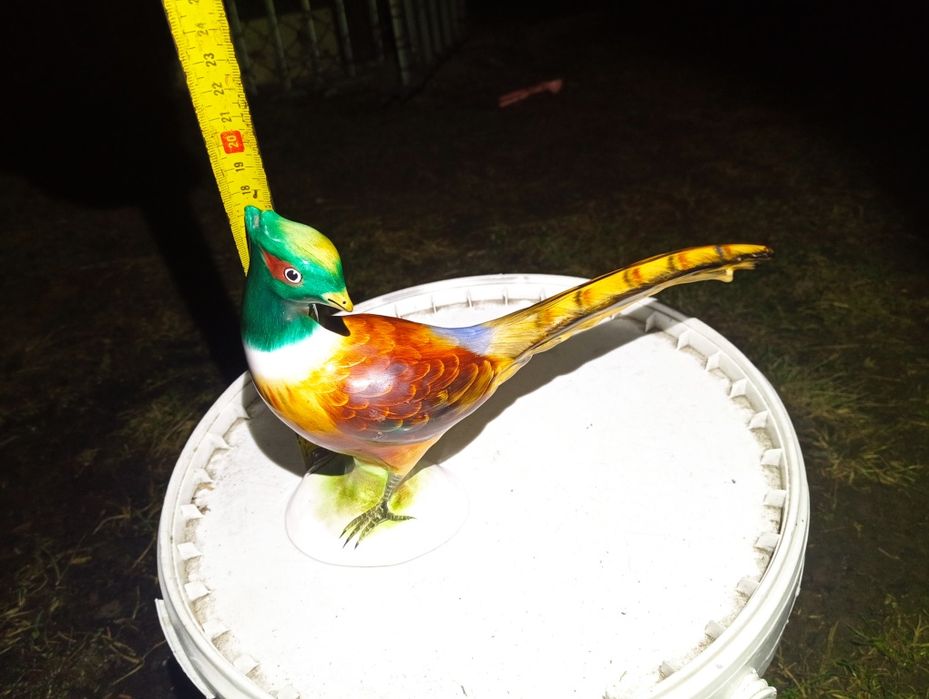 Bażant porcelana figurka Węgry