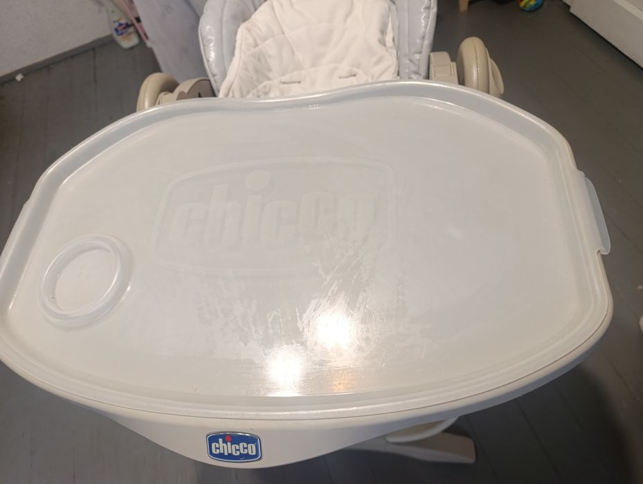 Стульчик для кормления Chicco polly Magic, кожа.
