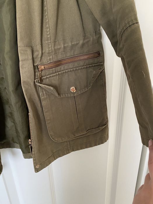 Parka wiosenna/jesienna kurtka khaki 40