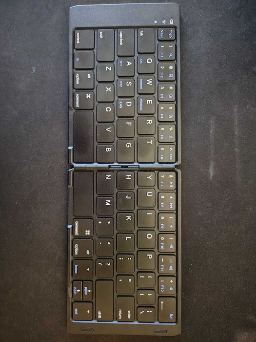 Teclado Bluetooth Dobrável EDJO Tri-mode (BT + 2.4G) + Bolsa