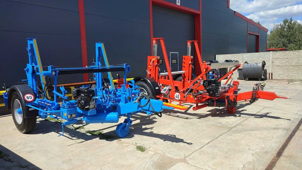 Roboty kablowe, układanie kabli, line WN, SN, NN, wynajem sprzętu