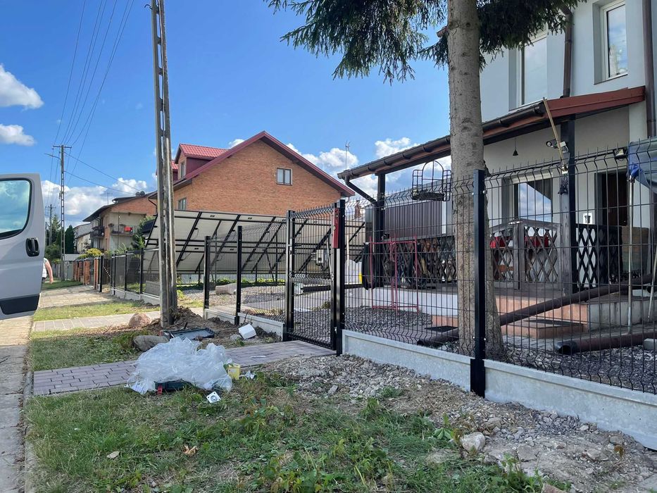 Ogrodzenie Panelowe 3D Transport Podmurówka Najtaniej