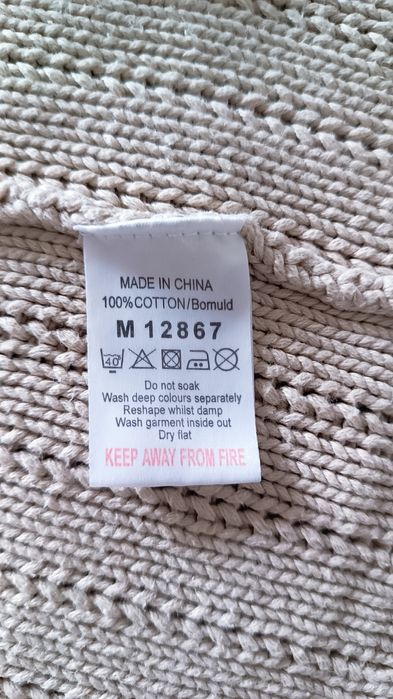 Długi gruby sweter Next