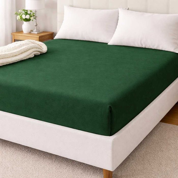 Prześcieradło JERSEY Z GUMKĄ 180x200 bawełna oddychające bawełniane